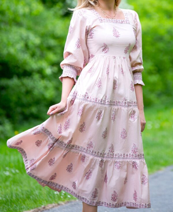 Malaika Dress – Tea Pink - Image 3