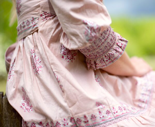 Malaika Dress – Tea Pink - Image 5